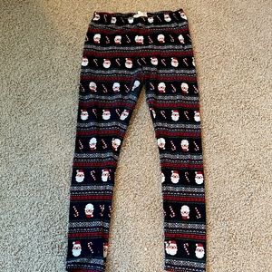 Santa leggings - super soft